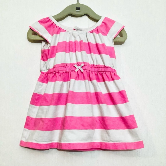 🌸10 for $10 Carter’s Pink/White Dress🌸 - Picture 4 of 4